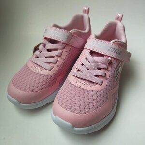 New Skechers Girls Microspec Max Pink Air Sole Size 2 US
